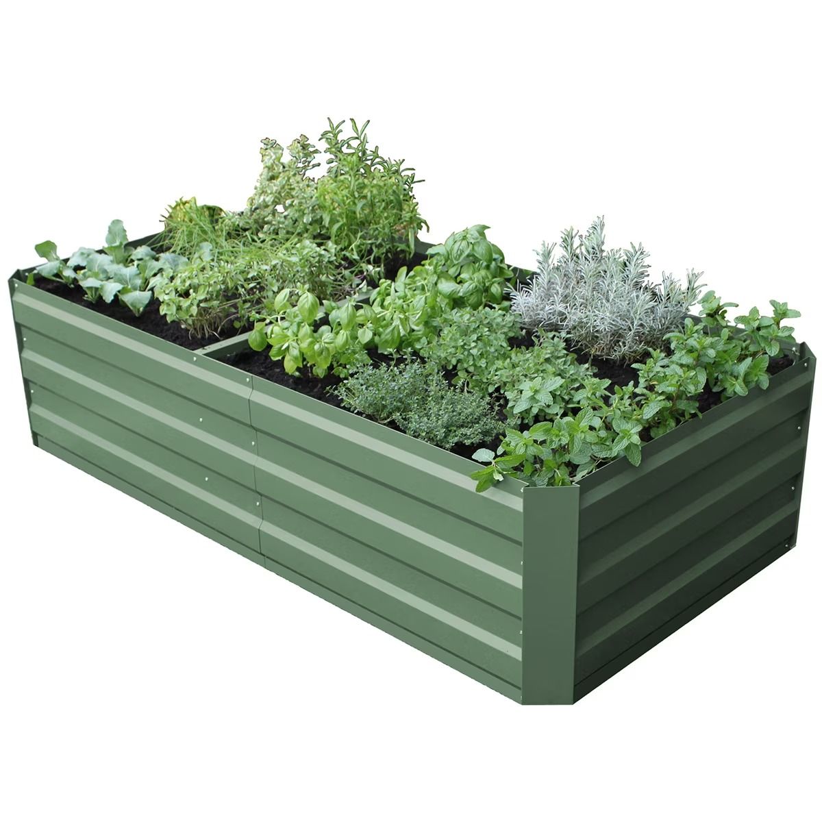 Large Garden Bed 180 x 90 x 45cm Eucalyptus